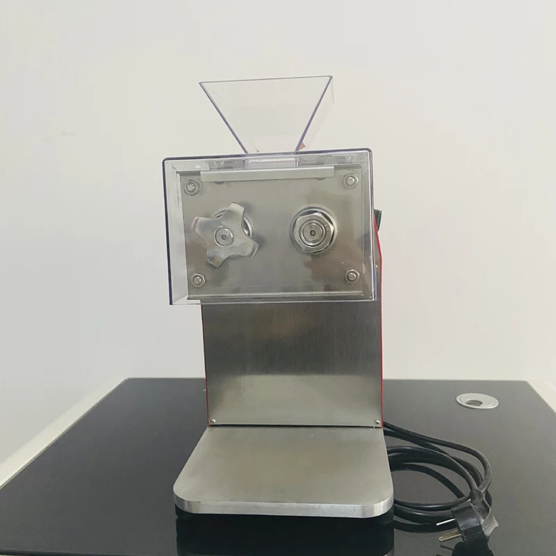 Electric Pork Cutter Lamb Meat Small Fresh Meat Cutting Machine 1100W