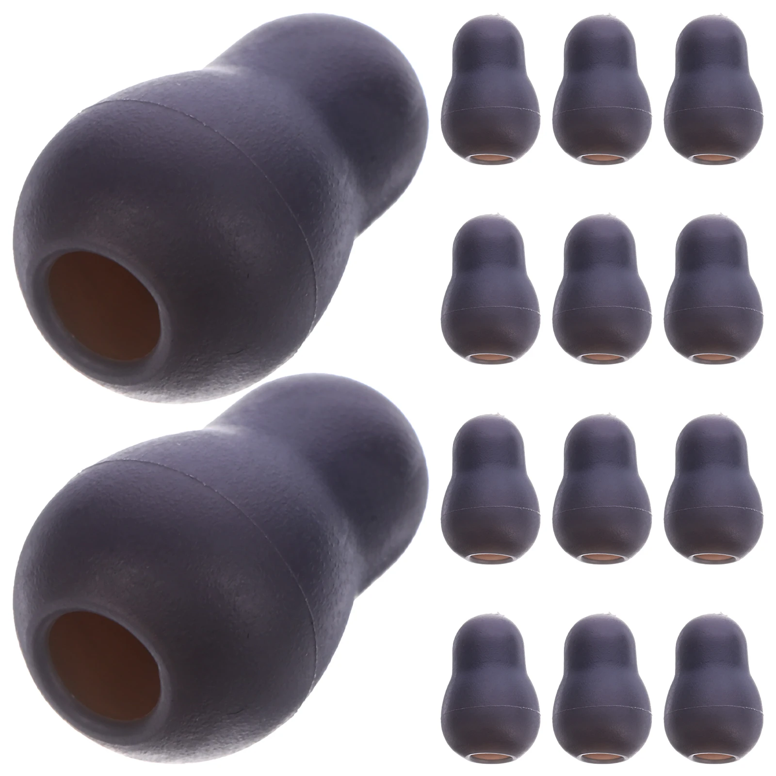 10 Pairs Stethoscope Earplugs Buds Covers Tips Replacement Small Earbud for Canals Pvc