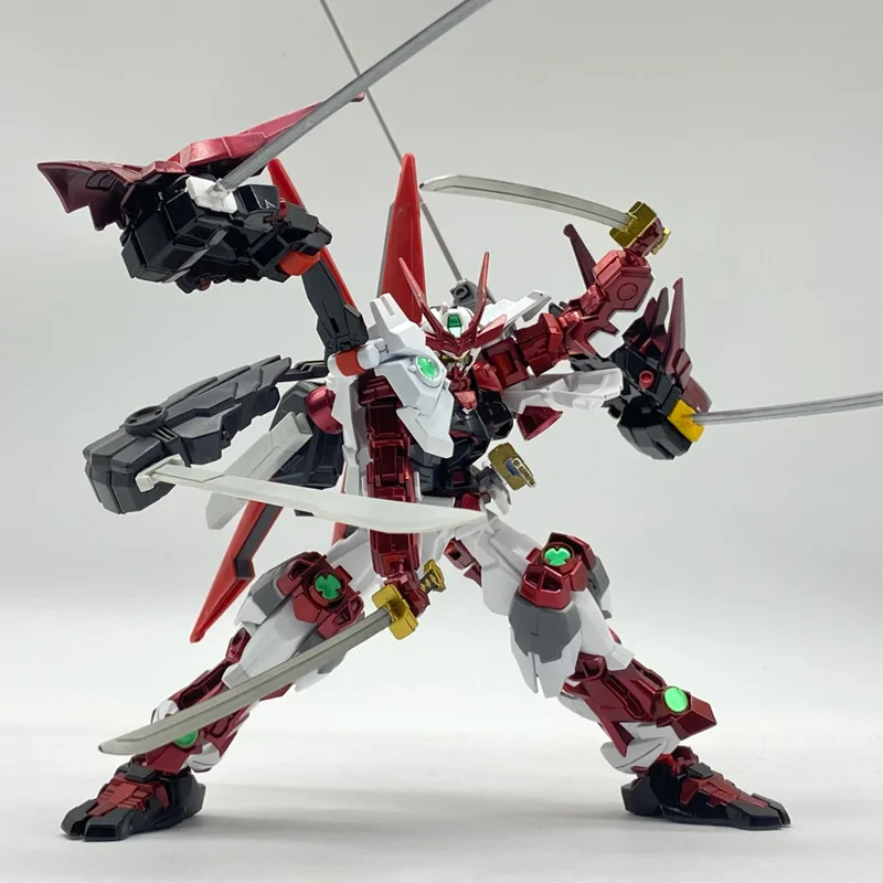 HG Sengoku Red Heresy 1/144 Assembly Model Kit Action Figures Collection Robot Mecha Warrior Figurine Plastic Decor Toys Gifts