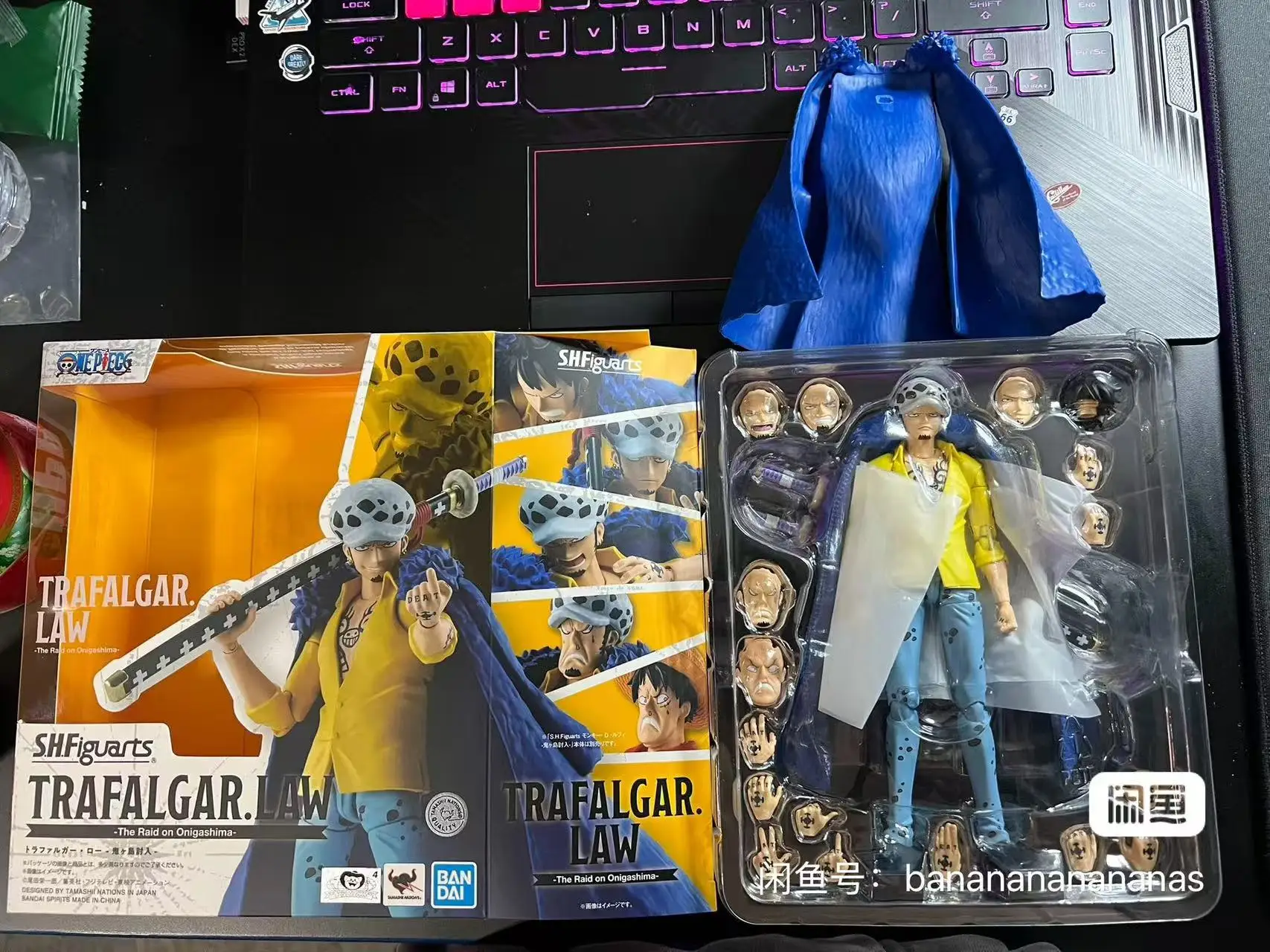

В наличии Bandai Original S H Figuarts One Piece Trafalgar D Water Law Фигурка Модель Куклы Совершенно новые Персонажи Аниме в штучной упаковке