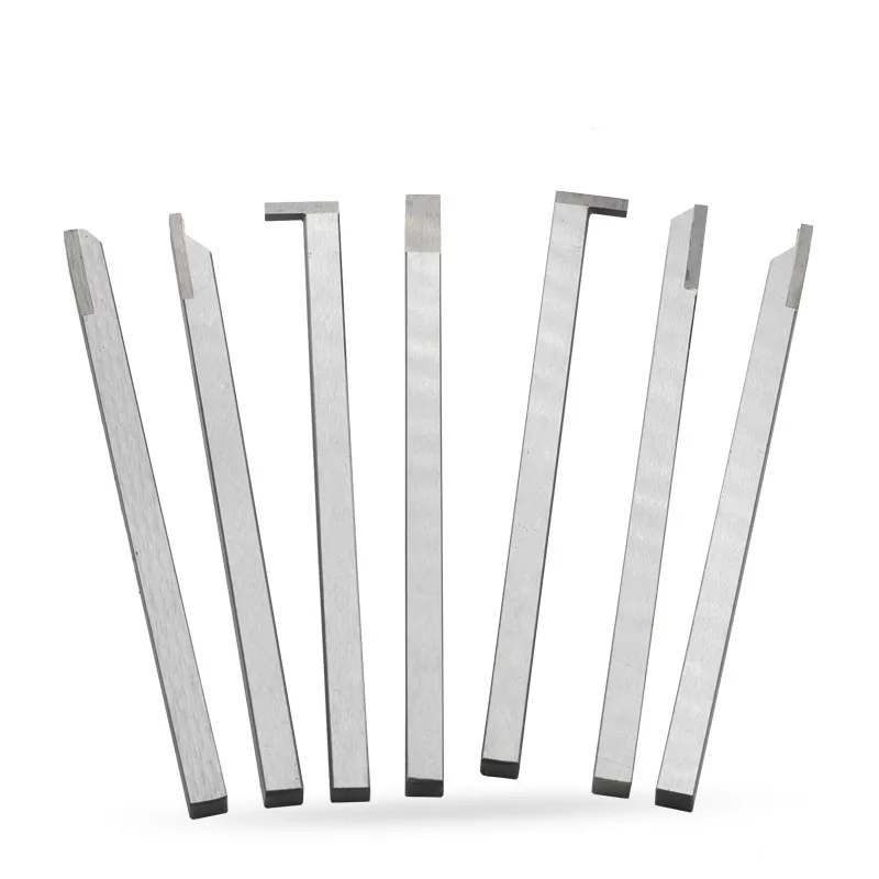 Imagem -03 - Ferramentas de Torneamento Cnc Soladas com Ponta de Carboneto de Tungstênio Cortador de Torno de Gancho Broca Chata Conjunto de Ferramentas de Corte de Liga Dura