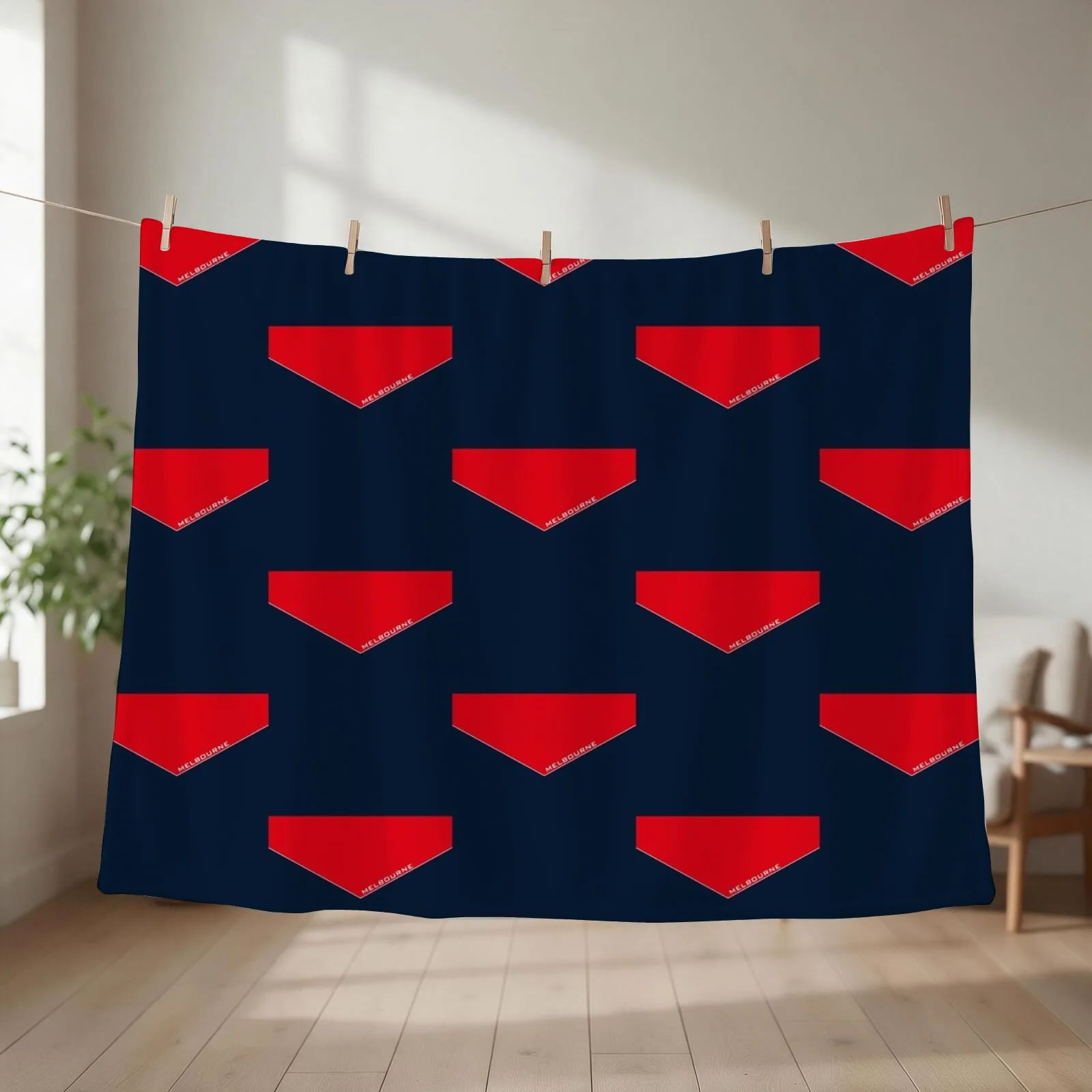 Melbourne Apparels, Merchandise, s, Skirt, Mask, Apron Graphic Throw Blanket couch cozy soft plush fuzzy picnic outdoor blanket