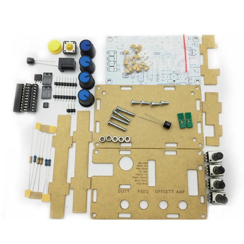 Generatore di segnale MAX038 Kit fai da te 1Hz-20Mhz generatore di funzioni ad alta velocità generatore Op-Amp sinusoidale/rettangolare/a dente di