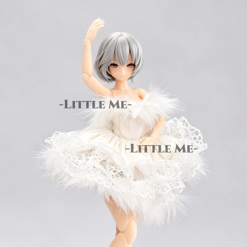 Dreamy Ballet Tutu Dress For 1/12 BJD SNAIL SHELL Monster High Generation 1 Doll Dress up Game Clothes