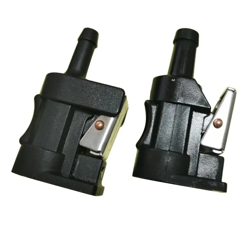 Female Fuel Tank Connector 8mm Quick Fit Outboard Fuel Hose Fittings for Yamaha Outboard Parts and Suzuki Engines