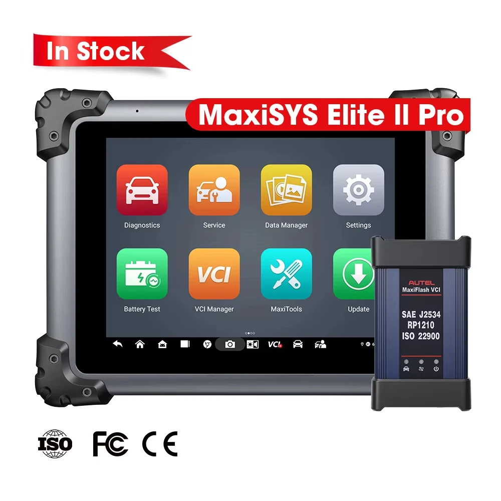 2024 Autel Maxisys Elite2 Elite Ii PRO Obd2 Vehicle Diagnostic Machine For Cars And Trucks Ecu Reader Car Machines Scanner Tool