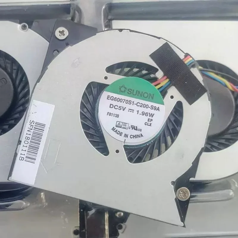EG60070S1-C200-S9A Охлаждающий вентилятор 5 В постоянного тока 1,96 Вт 4-проводной вентилятор процессора Подходит для ASUS PN62 PN61 PN50 PN41 EG60070S1-C200-S9A Охлаждающий вентилятор 5 В постоянного тока 1,96 Вт 4-проводной вентилятор процессора Подходит для ASUS PN62 PN61 PN50 PN41