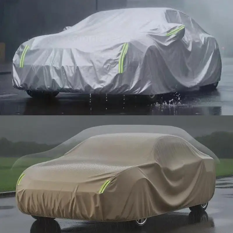 للحماية الخارجية ومقاومة للماء كاملة لمقعد إيبيزا 6L 6J 6F KJ ظلة وغبار خارجي ملحقات السيارة أغطية السيارات #4