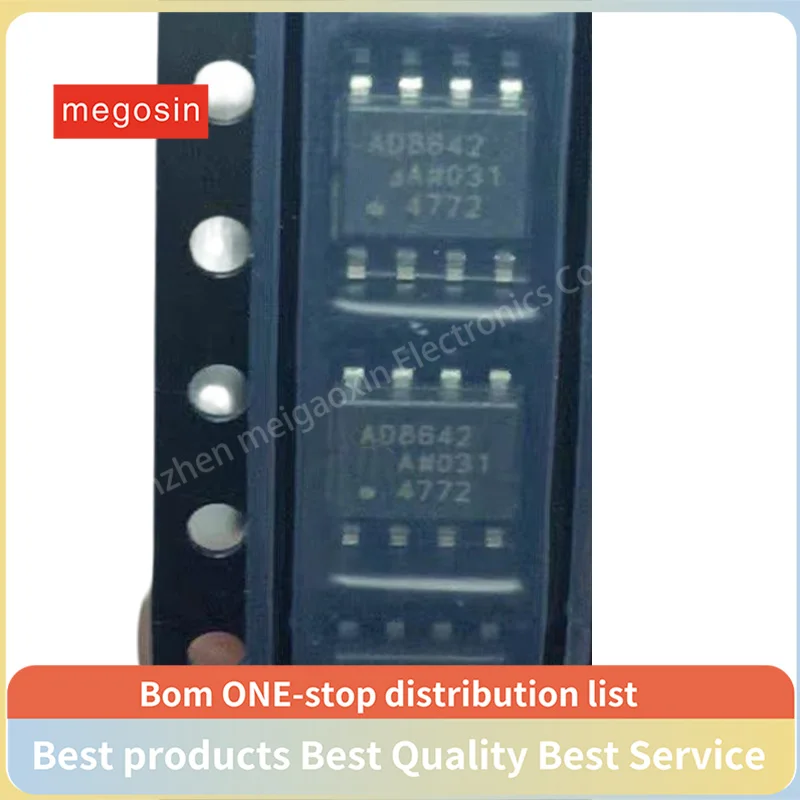 1pcs/lot AD8642ARZ AD8642AR SOP-8 Precision operational amplifier chip