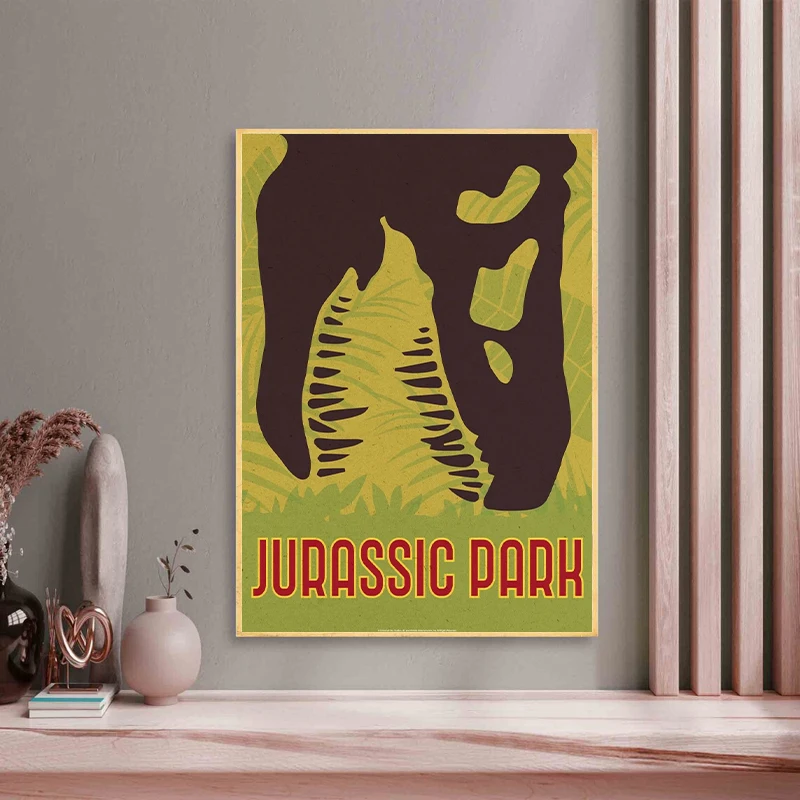 Jurassic World Jurassic Park Illustrations Poster Canvas Prints Dinosaur Kids Room Wall Art Decor Vintage Jurassic World Prints