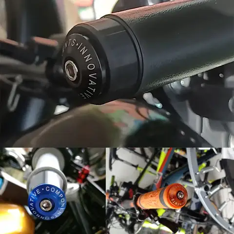मोटरसाइकिल हैंडल बार एंड्स कैप एंटी वाइब्रेशन प्लग कावासाकी KLR250 KLR600 KLR650 KSR50 KSR80 KSR110 KSR125 KSR150 1987-2024+ के लिए 10 best sales केएसआर110 - №2