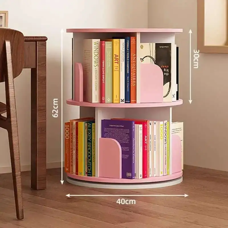 

Aesthetic Floor Nordic Bookcases Swivel Interior Narrow Modern Luxury Book Shelf Designs Portable Librero Unique Furniture