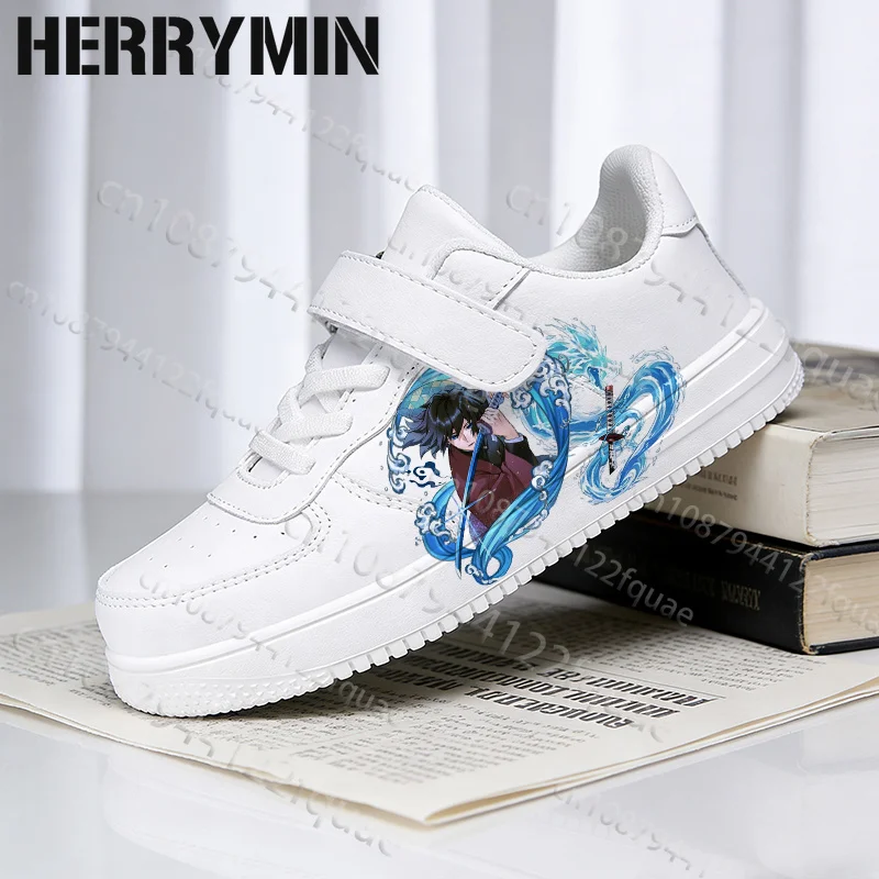 Tomioka Giyuu Children Summer Outdoor Flat Shoes for Boys Girls Parity Trendy Slip Resistant Durable Selection Sports Shoes