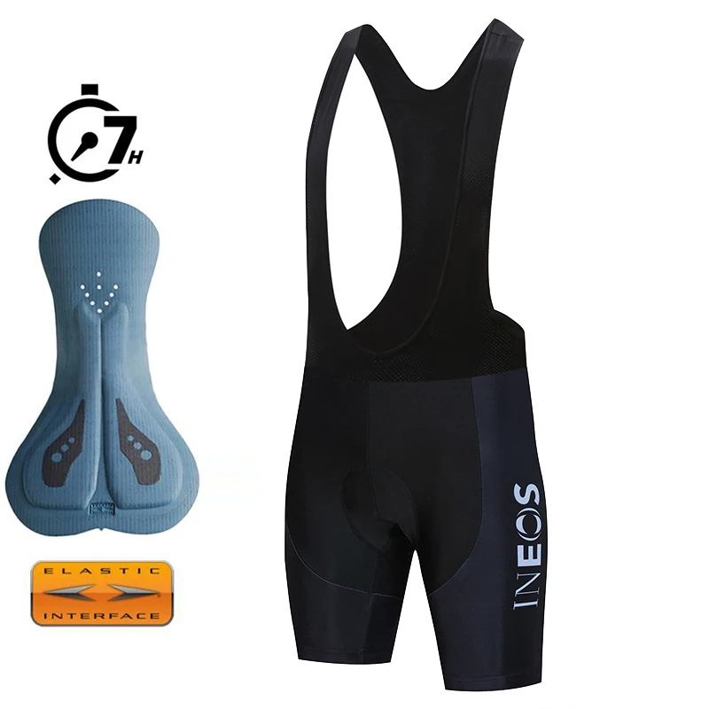 

Men's Cycling Bib Shorts Double Arrow Cushion Filling Breathable Biking Bicycle Bibs Pants MTB Cycling Clothing Man Quick Dry