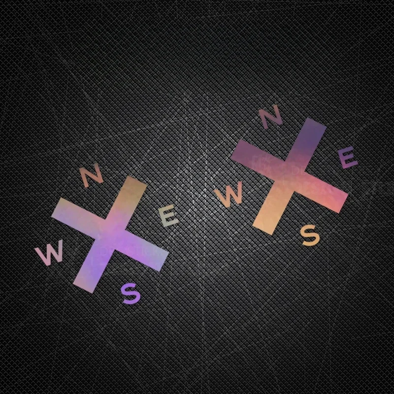 2 قطعة ملصقات دراجة نارية الاتجاه مقاوم للماء لتقوم بها بنفسك لوحات جانبية للدراجة النارية خزان الوقود هدية سكوتر شارات الفينيل ديكور رائع #5