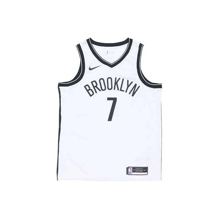 Nike Brooklyn Nets Basketball Jersey Men's White CW3584-108
