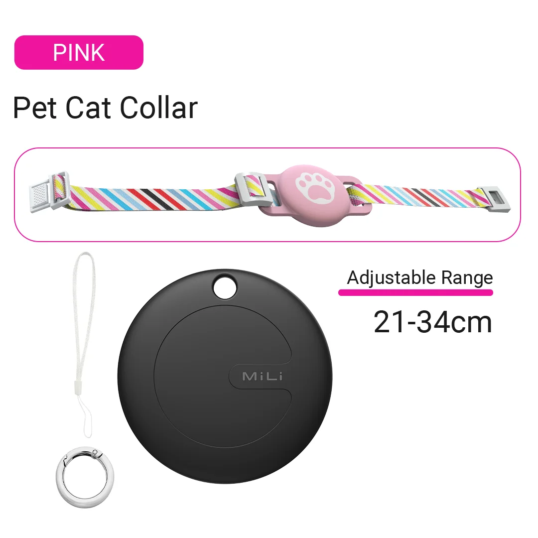 Rastreador de compatibilidad Bluetooth MiLi MiTag Go para buscador de artículos Android que funciona con Google Find My Device