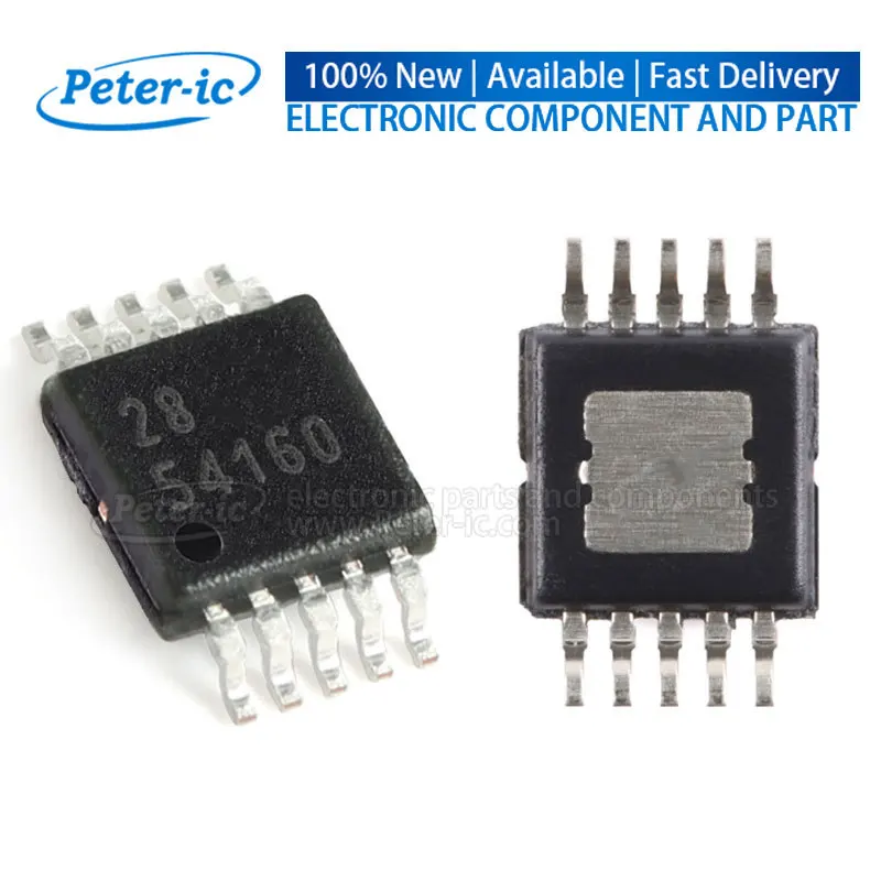 (1piece)TPS54160DGQR TPS54160DGQ 54160 MSOP-10 Eco-Mode 3.5V to 60V Input, 1.5A Buck Converter 100% New SOP 10