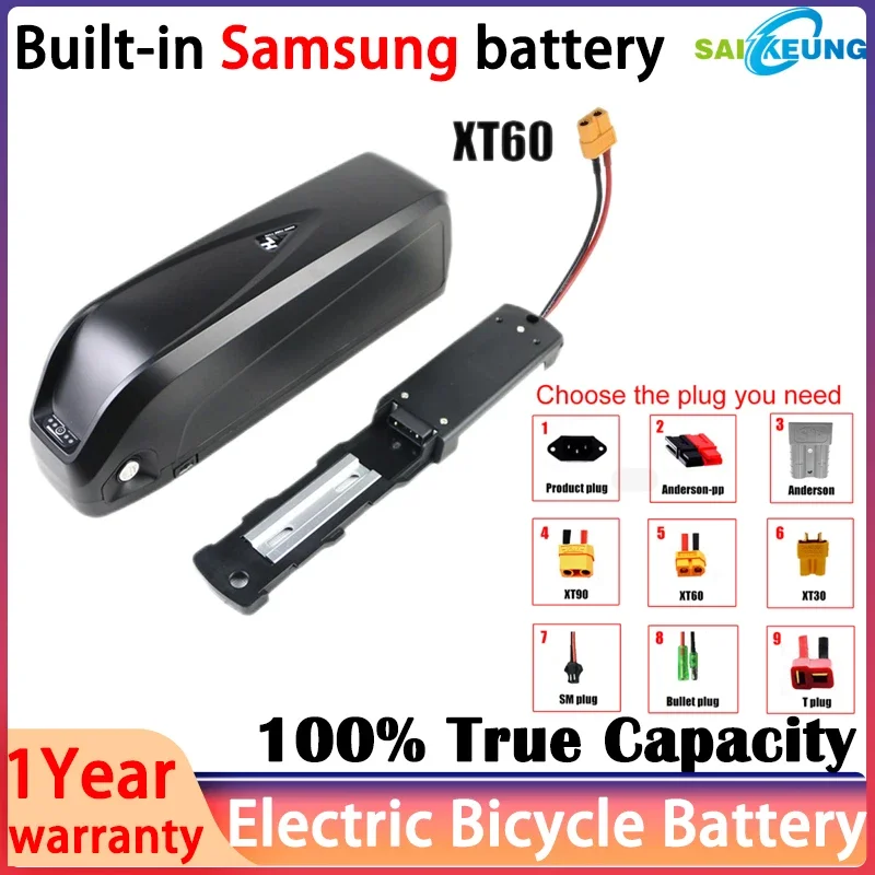 36 48 52 60 72V Electric Bike Down Tube Hailong G80 Lithium Battery Pack Electric Scooter 25Ah 30Ah 40Ah 50Ah 60Ah 3000w Battery