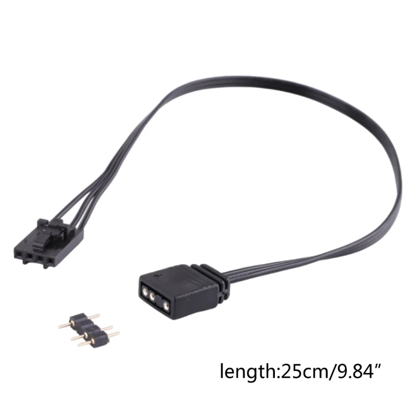 Para barco pirata RGB línea adaptadora ARGB 5V 4PIN conector adaptador para 25CM Envío Directo