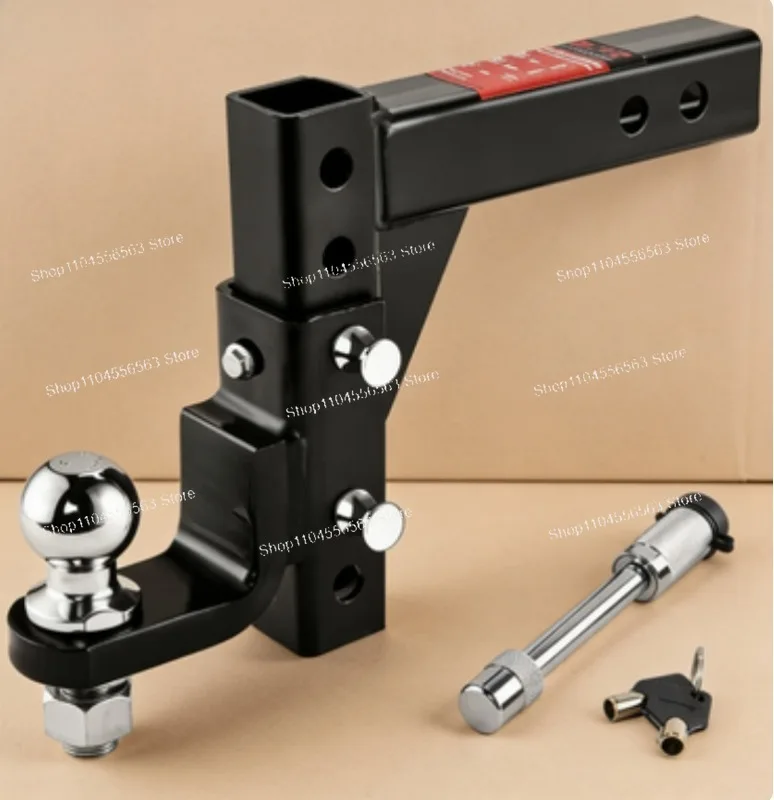 

Регулируемое сцепное устройство для прицепа 2 дюйма, 7500 фунтов, сверхмощное, с фиксатором из нержавеющей стали для приемника 2 дюйма