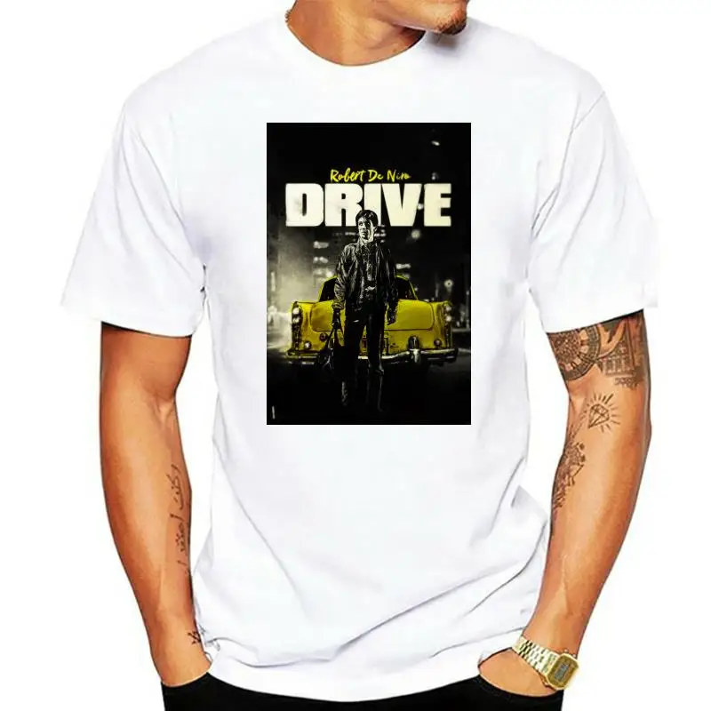 T-Shirt Taxi Driver Sta Film Cult Movie Vintage Robot De Niro New York 2023 New Arrive O-Neck Fashion Men Design Your Own Shirt