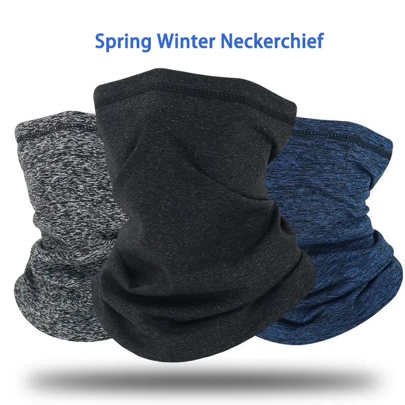 Winter Zakdoek Hoofd Man Motorfiets Bandana Warme Fietsen Halsdoek Ski Masker Sjaal Vrouwen Winddicht Elastisch Vissen