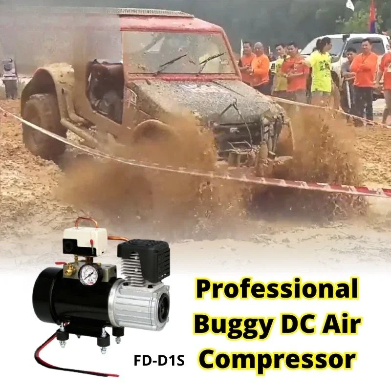 Weatherproof Professional Small Powerful Heavy Duty Water Cart Truck Oil Free Onboard Air Compressor Machine