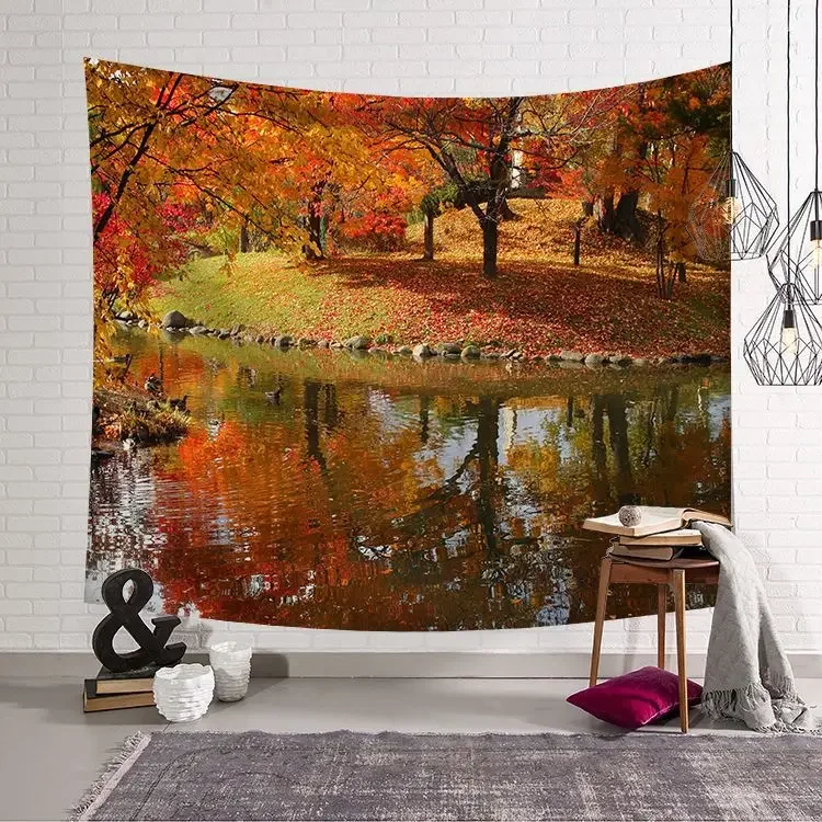 Big Tapestry Beautiful Natural Forest Large Wall Hanging Hippie Wall Hanging Bohemian Wall Tapestries Mandala Wall Art Decor