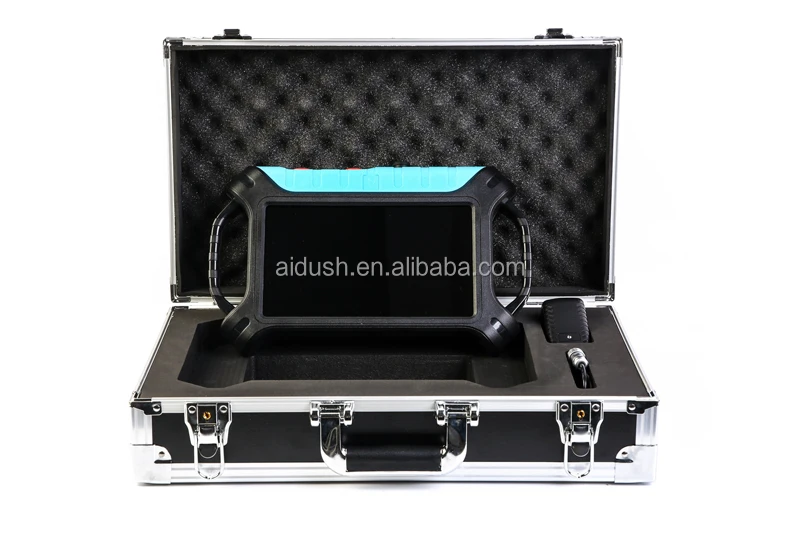 ADMT-500SX-16D 16 MultiChannel 100M-500M Depth 3D Touch Screen Deep Under Ground Water Detector/AIDU Water Detector