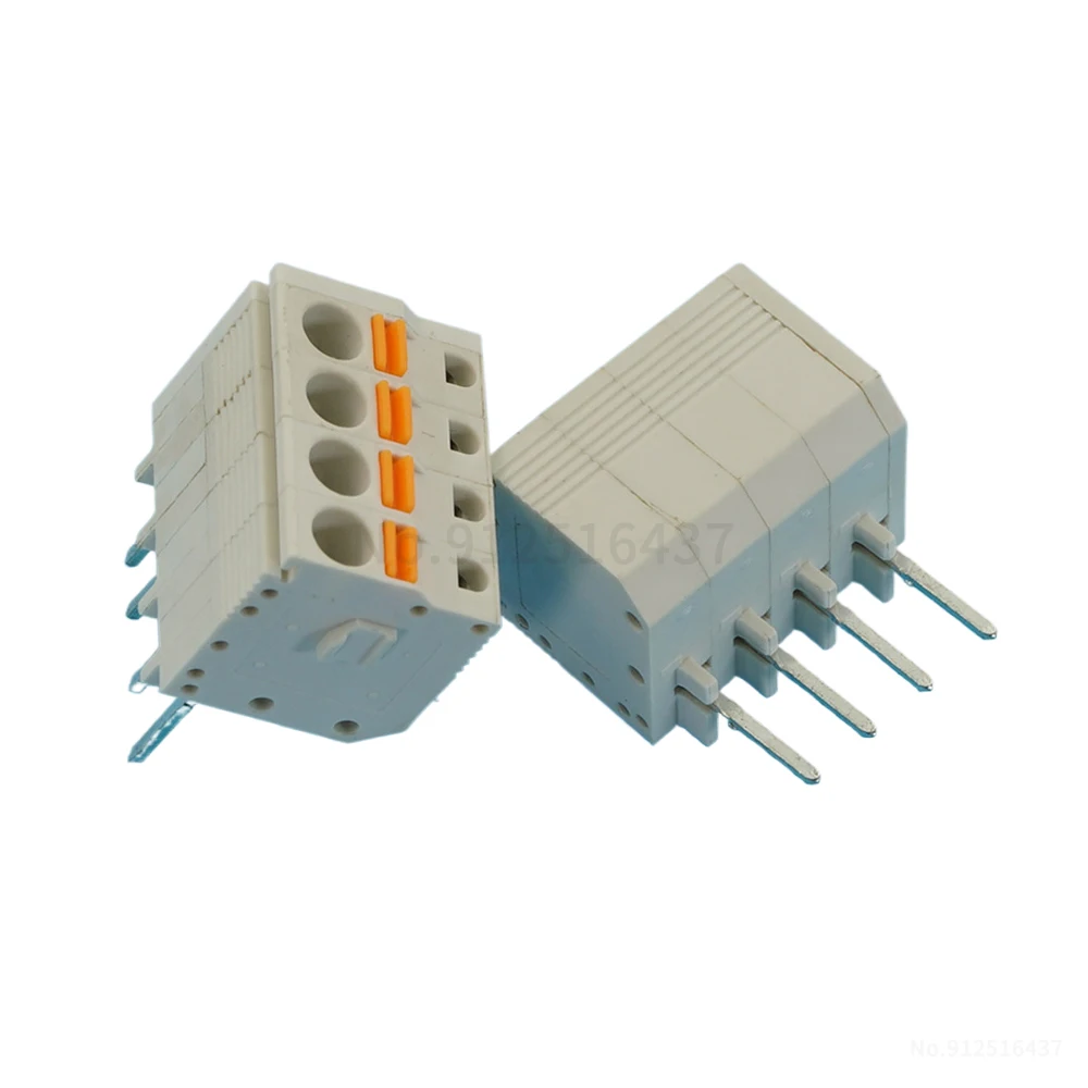 (5 Stück) KF450 - 5,0mm PCB-Klemmenblock mit Federdruckknopf, Phoenix Terminal 2~12P KF 450 5.0 – Detail 5