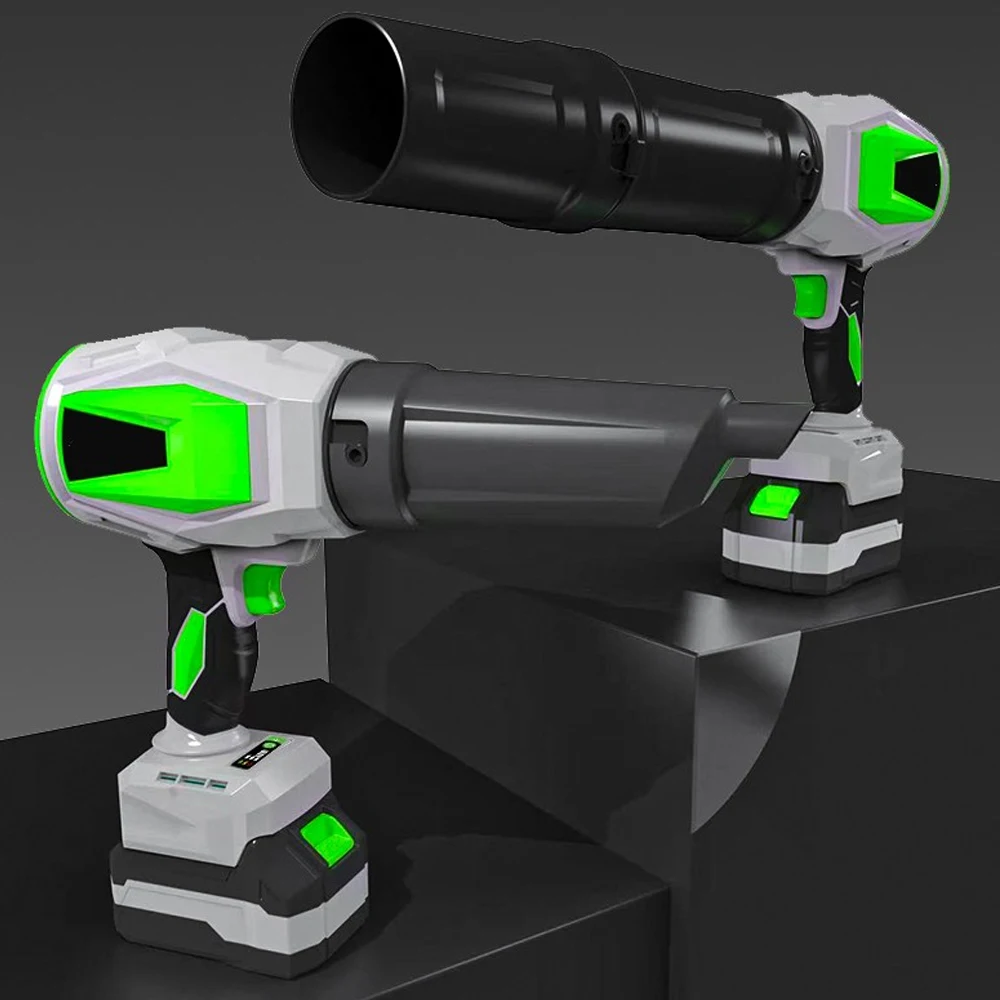 منفاخ قوي فرش السيارات مروحة تربو جيت التوجه 1000 جرام سرعة الرياح غسيل السيارات الثلوج تهب منفاخ أوراق الشجر لا بطارية #2