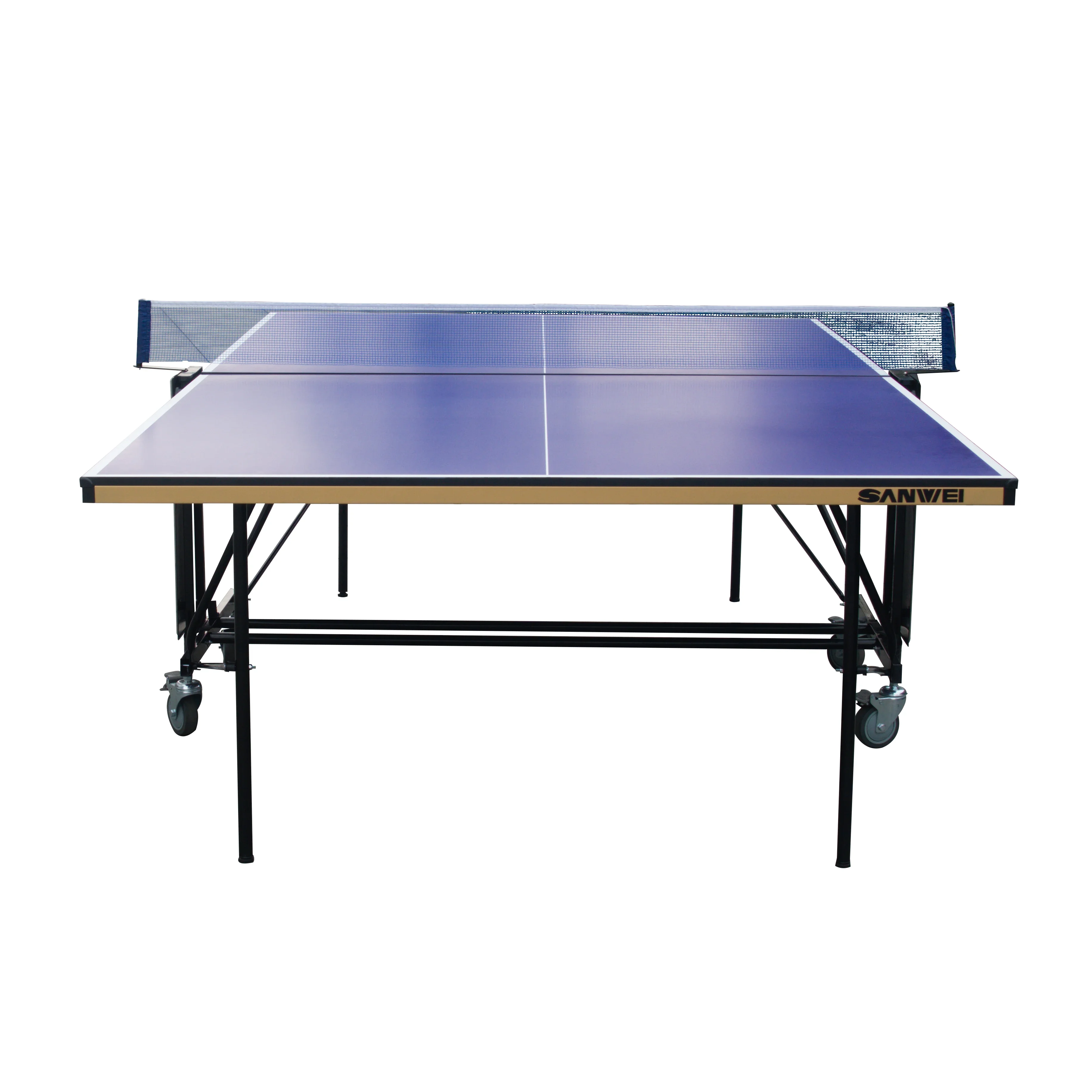 SANWEI TF-01 Mourne, the new saDouble Folding Movable Professional/official Competition table tennis table with beautiful design