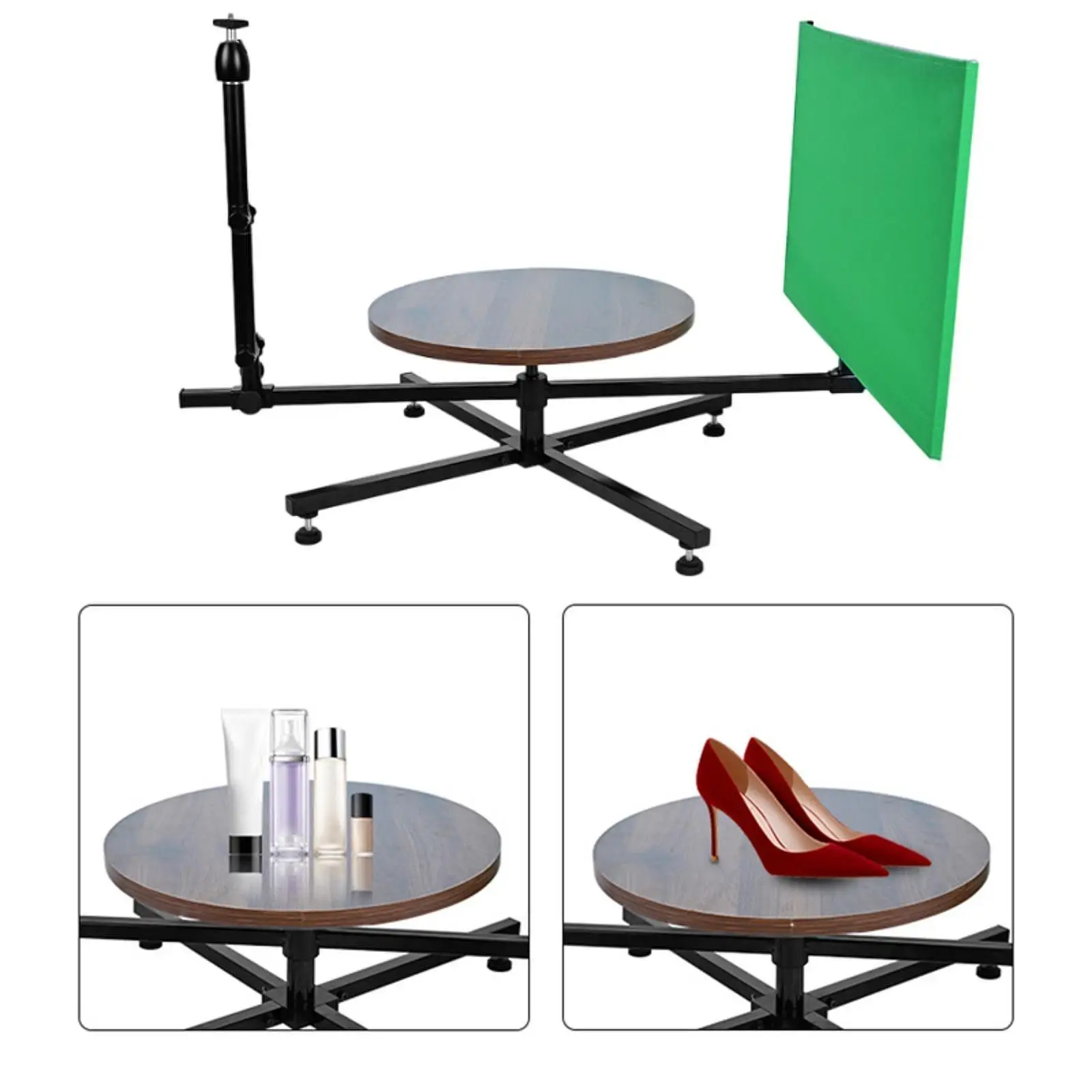 Video Rotating Platform 360 Degree for Cosmetics Photography Product Display