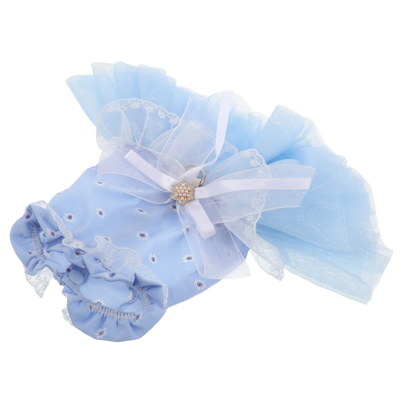 

Butterfly Fairy Tutu Skirt Dog Dress Small Dogs Cats Princess Pet Skirt Fancy Party Holiday Costume Puppy Outfit