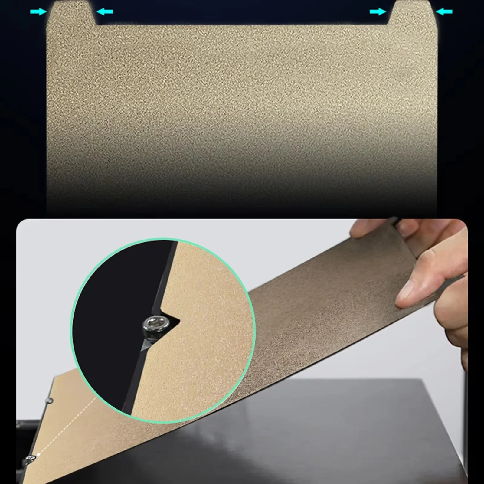 جديد PEI + PEI لـ Creality K1 ورقة مزدوجة الجانب سرير حراري 235X235 مللي متر PEI قاعدة مغناطيسية بناء لوحة لـ Ender 3 K1/S1 Pro/Ender 5 S1 #3