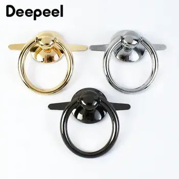 2/4個 Deepeel 25mm 金屬扣環包側夾扣 O 型環手提包掛鉤 DIY 行李箱裝飾扣縫紉配件 8 最佳銷售 25毫米扣 - №5