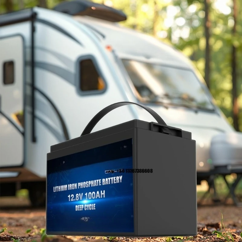 

Rechargeable Deep Cycle 12V 24V 100Ah 200Ah LiFePO4 Battery with Built-in 200A BMS for Solar/RV/Camper/Trailer