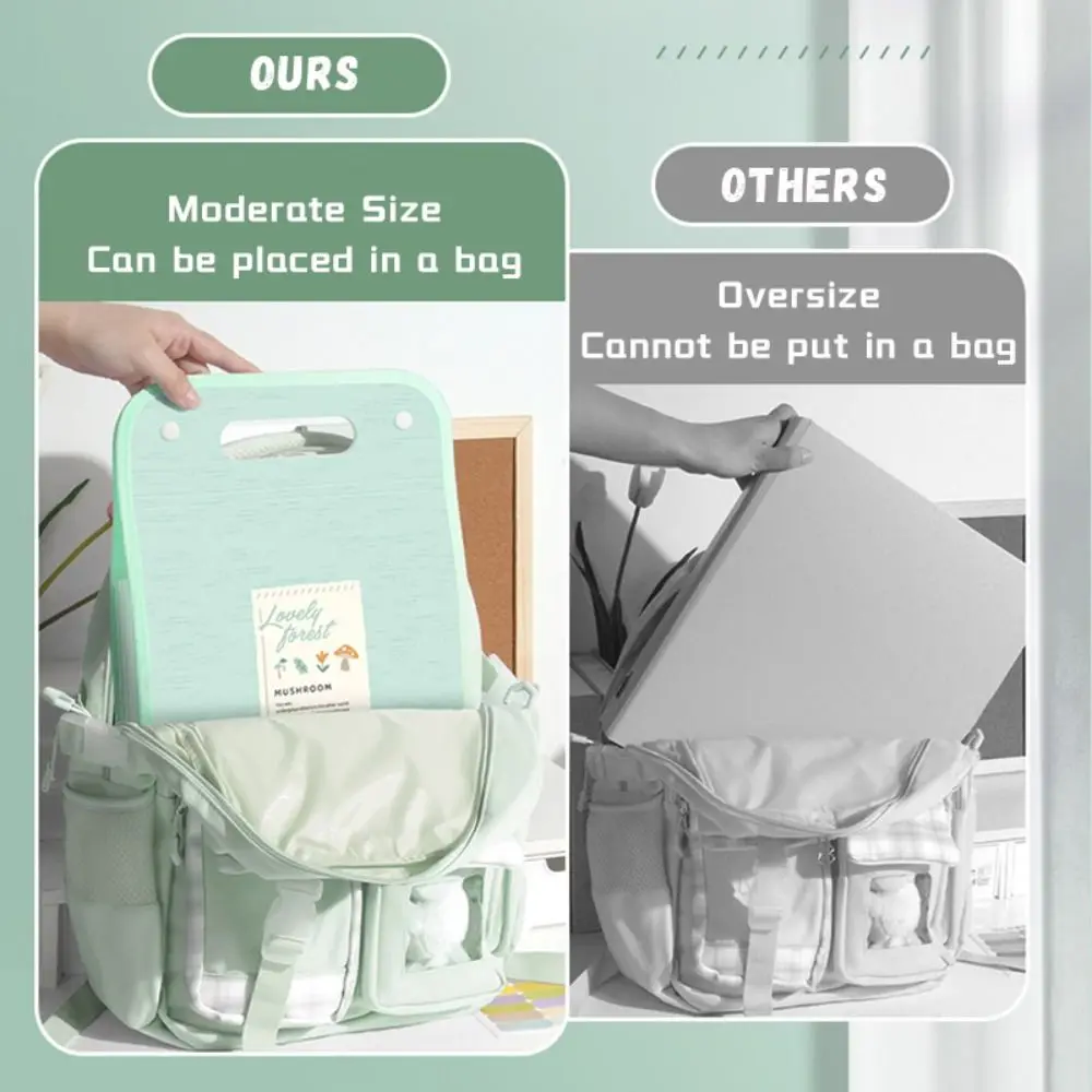 A4 File Bag 13-Layer Handheld Test Paper Storage Folder Classification Large Capacity Document Storage Case Students