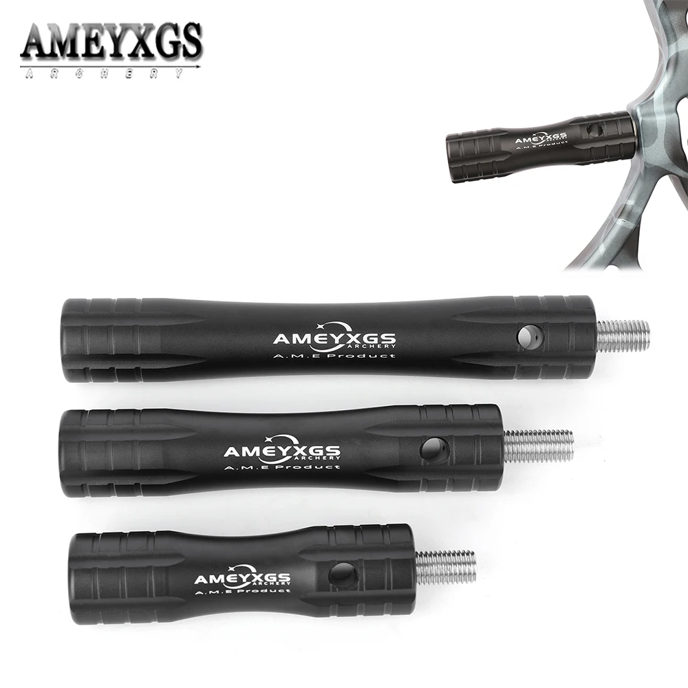 

3/4/5 inch Bow Extension Stabilizer Rod Archery CNC Alloy Balance Rod Bow Shooting Shock Absorber For Compound Bow Hunting