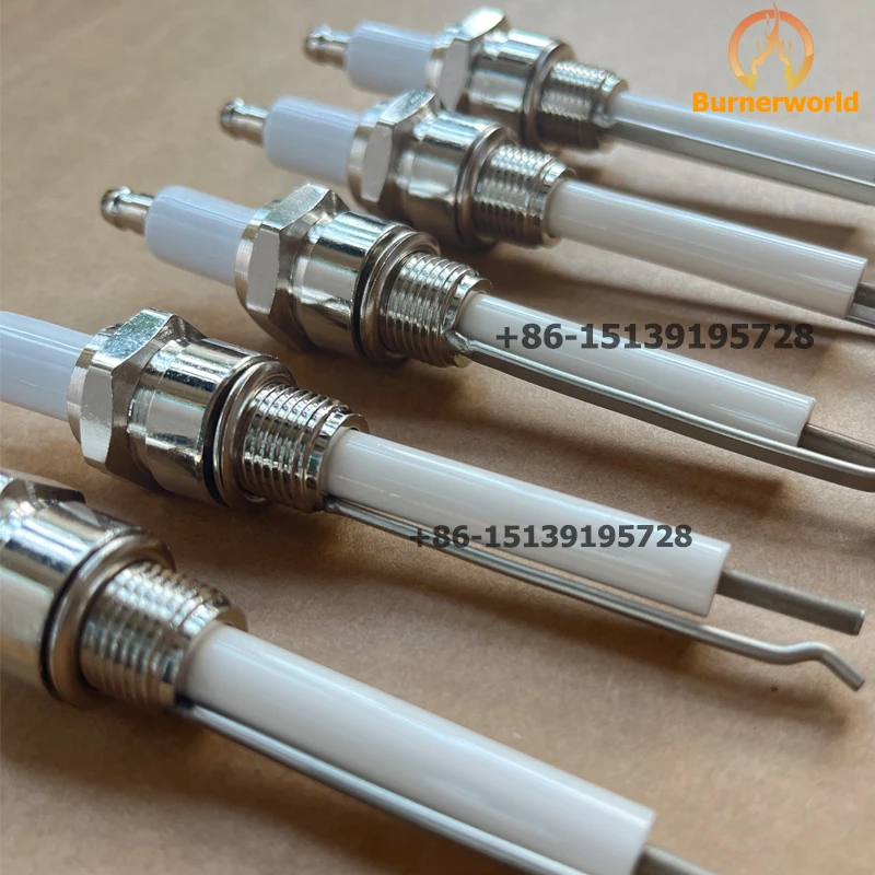 High Temperature Resistant Industrial Spark Plug Eclipse 1001972 Ceramic Electrods Burner Ignition Electrode Burner Ignitors