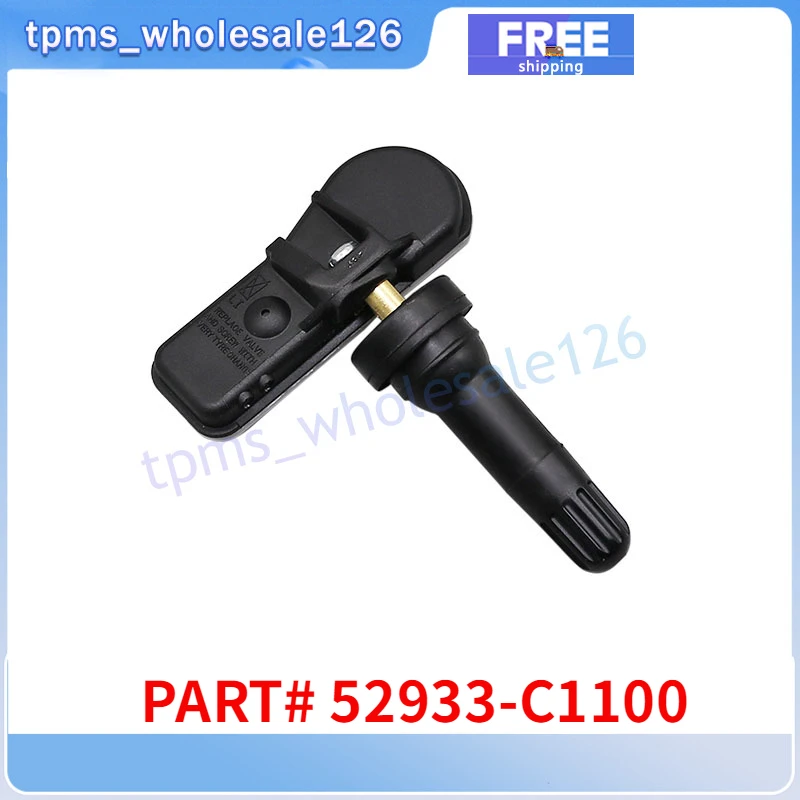 433MHZ TPMS 52933-C1100 Tire Pressure Monitoring Sensor For 2017-2019 Hyundai Creta Gensis G70 i20 ix35 Sonata Tucson 52933C1100