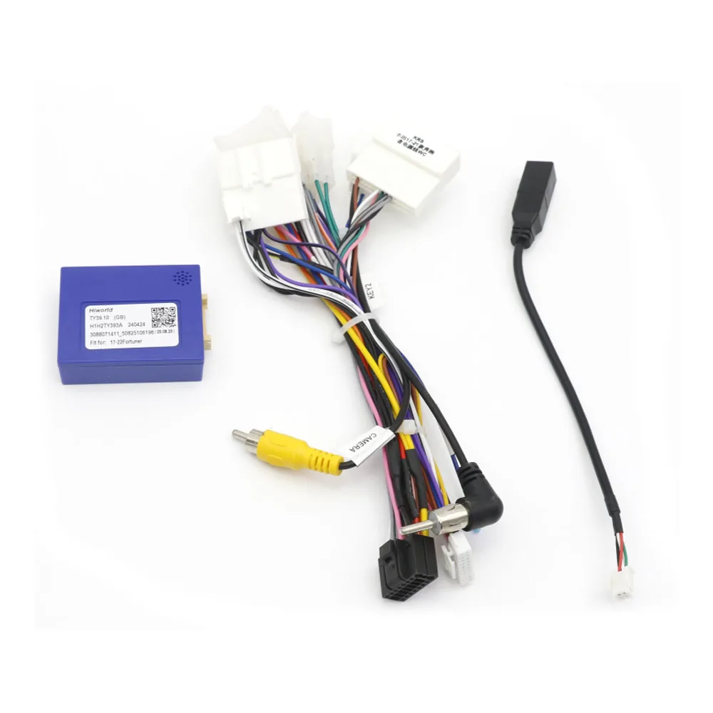16 Pin CANBUS Harness Adapter For Toyota Fortuner 2017-2021 TY39.10 Radio Power Cable