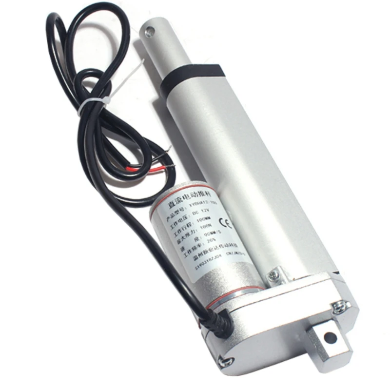 DC electric push rod motor stroke: 20mm1000mm, 12V24V telescopic rod lifter, window push, secret room motor