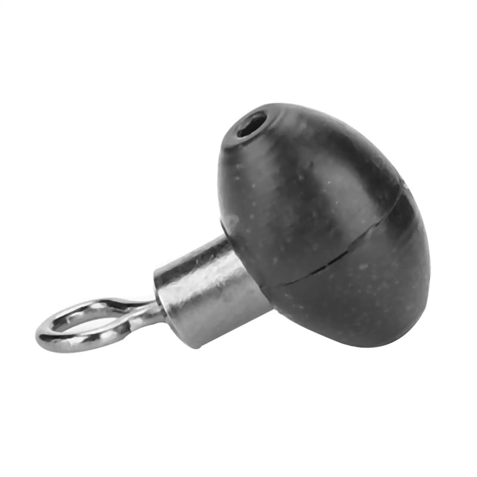 10PCS Fishing Line Rolling Beads Slider Bead Pulley Rig Black