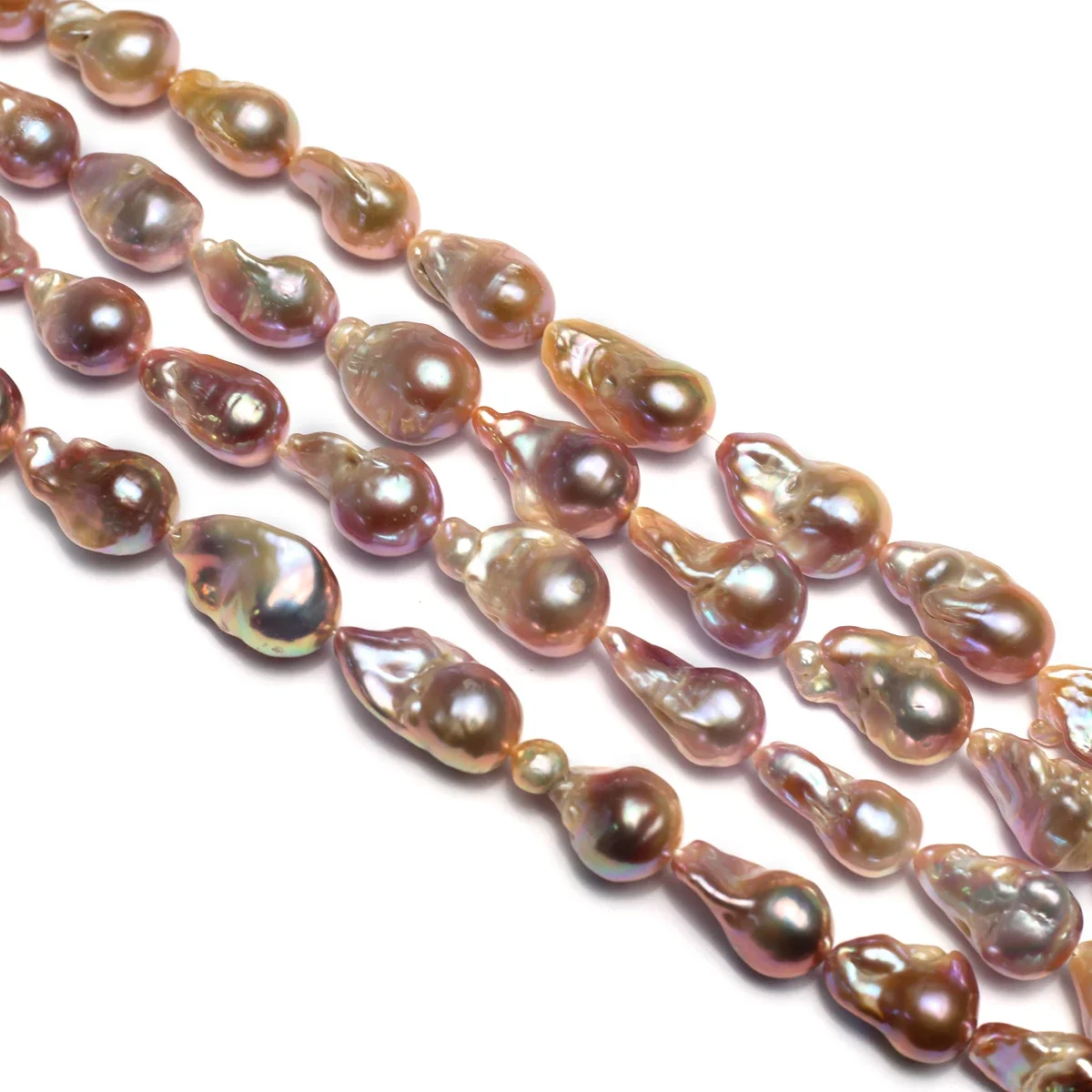 25x13mm 6A Fonkelende Schone Barok Natuurlijke Zoetwater Geel Fishtail Parel Kraal Sieraden Maken DIY Ketting Armband Accessoires