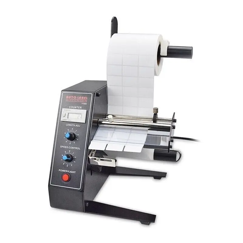 

1150D 4-140mm Width Label Peeling Machine Automatic Counting Label Separator Self-adhesive Tag Label Dispenser 110/220V