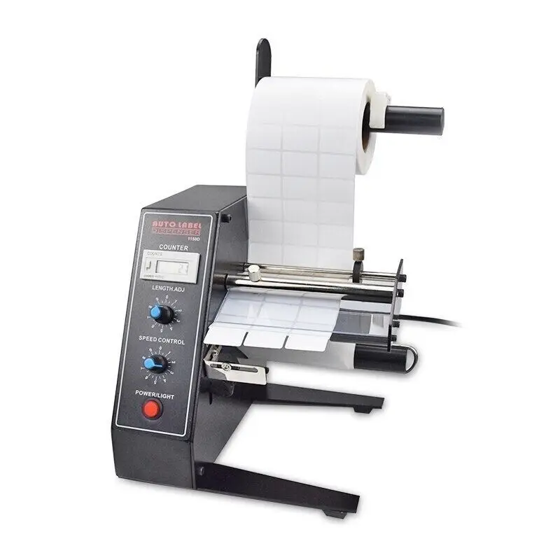 1150D 4-140mm Width Label Peeling Machine Automatic Counting Label Separator Self-adhesive Tag Label Dispenser 110/220V