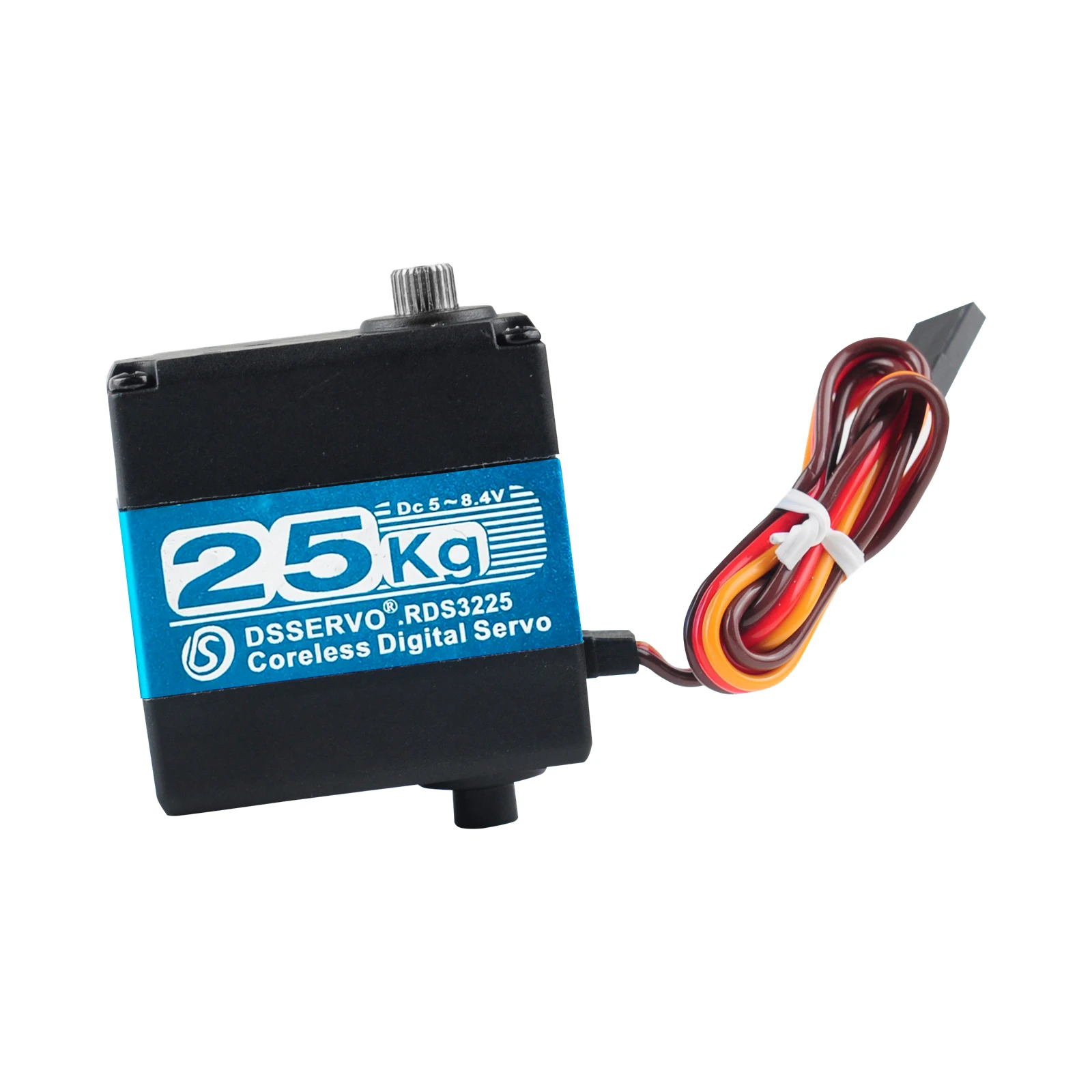 RDS3225 25KG Digital Servo Coreless มอเตอร์แรงบิดความเร็วสูงเกียร์โลหะกันน้ํา 180/270 องศาสําหรับ RC หุ่นยนต์รถ Arduino DIY