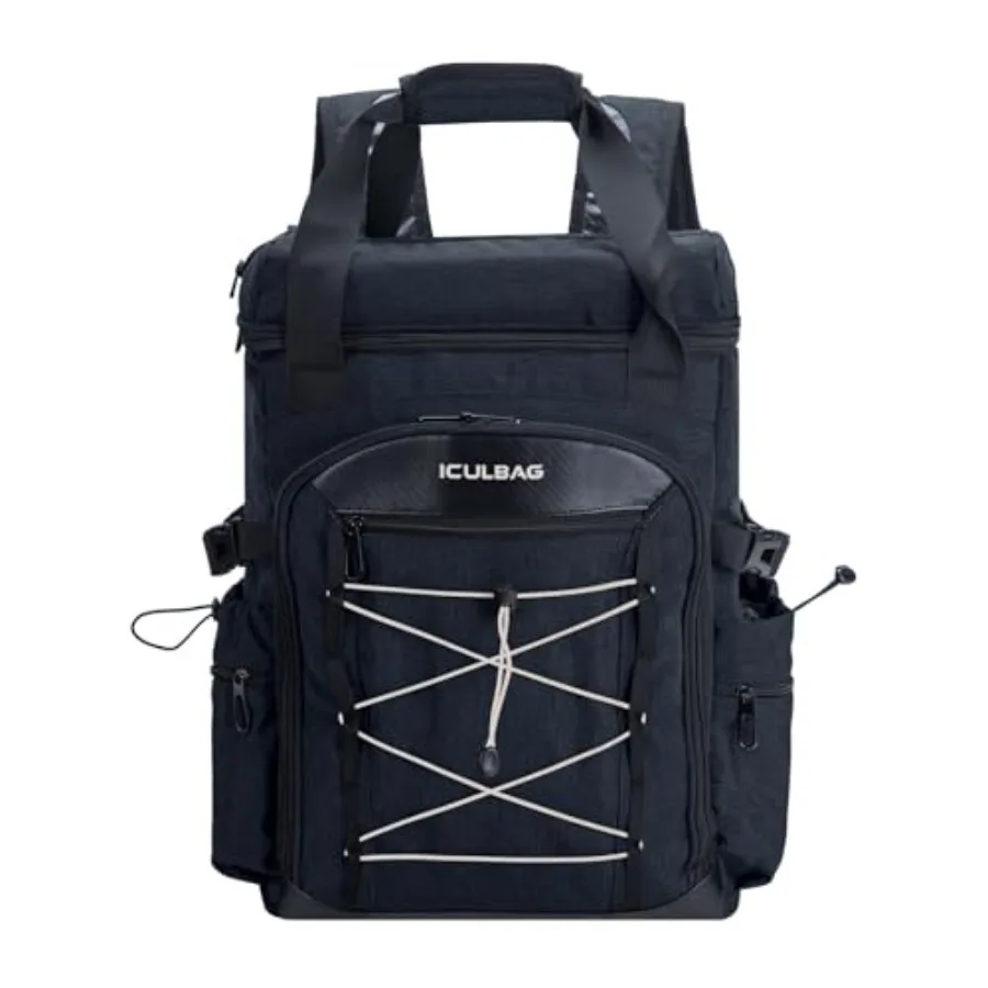 

Backpack Coolers Insulated Leak Proof 35cans Soft Insulated Cooler Backpack for Women Men 12 Hours Cooling for Camping Hiking B